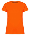 Basic Active-T – T-paita (naisille), Näkyvyysoranssi