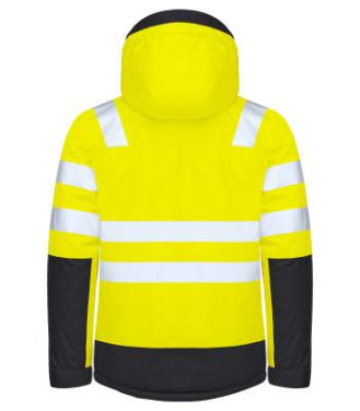 6425 FUNCTIONAL, PADDED EN ISO 20471 CLASS 3 – takki, Keltainen/musta - ProJob (4)