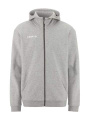 Community 2.0 Logo FZ – huppari (miehille), Grey melange