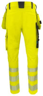 6527 – housut, EN ISO 20471 CLASS 2, Keltainen/musta - ProJob (3)