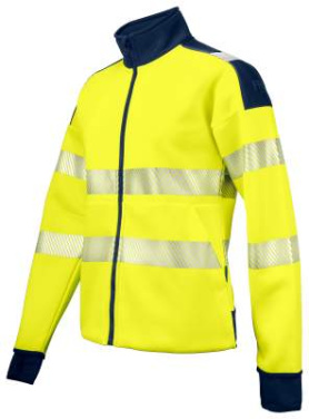 6111 EN ISO 20471 CLASS 3/2 – collegepaita (naisille), Keltainen/Tummansininen - ProJob (3)