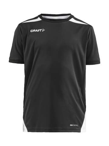PRO Control Impact Ss – T-paita (lapsille), Musta/valkoinen - Craft