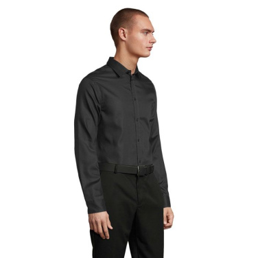BLAISE MEN SHIRT, Syvän musta, 4XL, tuotekuva (2)