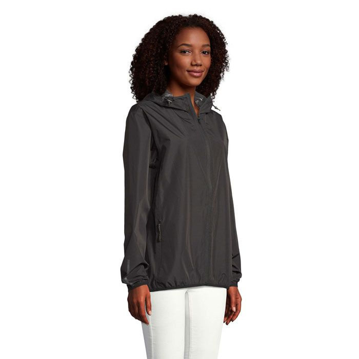 ANDREA UNISEX WINDBREAKER, Syvän musta, XS, tuotekuva (1)