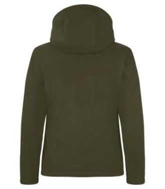 Padded Softshell – huppari (naisille), Sumuvihreä - Clique (2)