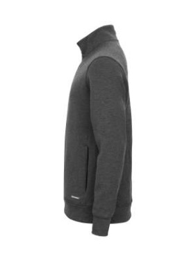 Pemberton Half Zip – collegepaita (miehille), Antrasiittimelange - Cutter & Buck (3)