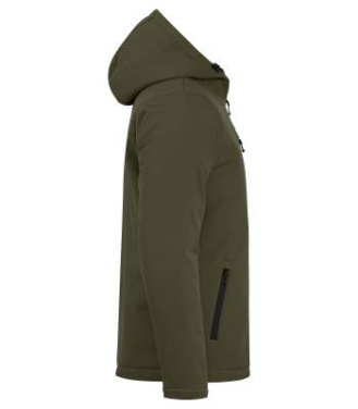 Padded Softshell – huppari, Sumuvihreä – Clique (4)