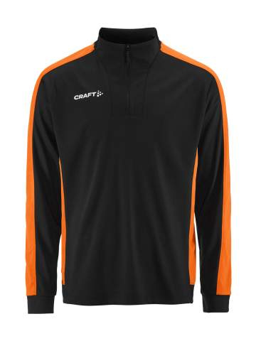 Evolve 2.0 Contrast Half Zip – neule (miehille), Musta/oranssi - Craft (1)