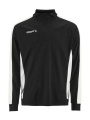 Evolve 2.0 Contrast Half Zip – neule (miehille), Musta/Kontrastivalkoinen
