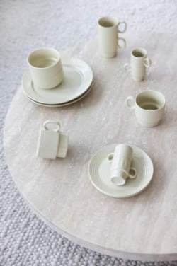 Coffee & More tea – muki, 2 kpl - Sagaform, Beige (4)
