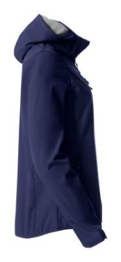 Basic Softshell Ladies – huppari, tummansininen – Clique (4)