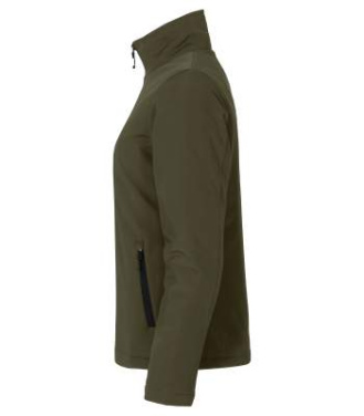 Padded – softshell-takki (naisille), Sumuvihreä - Clique (3)