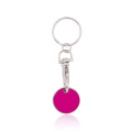Avaimenperä ostoskärrykolikolla Euromarket, Fuksia