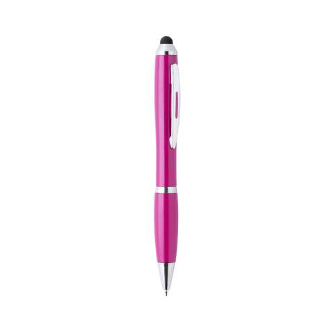 Kosketusnäyttökynällä varustettu kuulakärkikynä Zeril, Fuksia - Makito