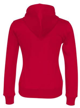 Hood Lady – huppari, Punainen – Cottover (2)