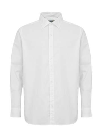 Poplin Slim fit Man – paita, Valkoinen – Cottover (1)