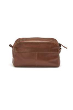 Leather Line Toilet Case – shortsit, Konjakki – Derby of Sweden (2)