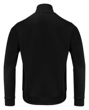 Melville Heights Sweater – täysvetoketjullinen pusero (miehille), Musta – James Harvest (2)