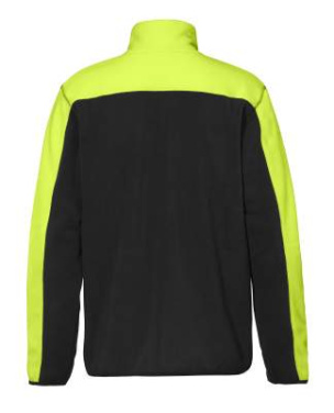 Cortina Fleecejacket – collegepaita, Musta/Turvallinen keltainen – Graphix (2)