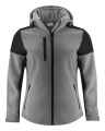 Prime – softshell-takki (naisille), Antrasiitti/musta