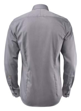 YB51 Twill Slim Fit – paita (miehille), Harmaa/musta – J.Harvest & Frost (4)
