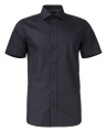 YB50 Twill S/S Slim Fit – paita (miehille), Musta