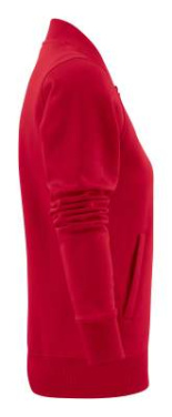 Javelin Sweater – täysvetoketjullinen pusero (naisille), Punainen – Printer Essentials (3)