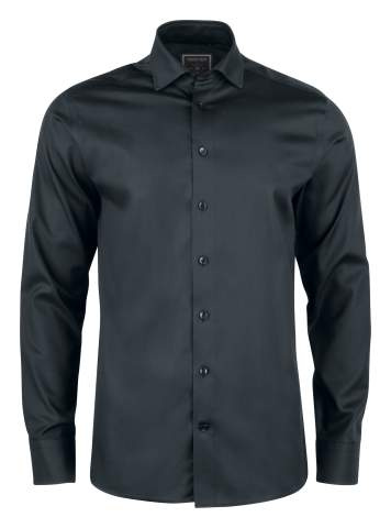 BB60 Twill Slim Slim Fit – paita (miehille), Musta – J.Harvest & Frost (1)