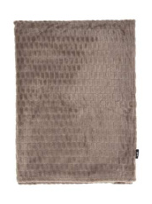 Plaid Jaquard – fleece, Nougat