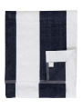 Beach Stripe – pyyhe, Tummansininen