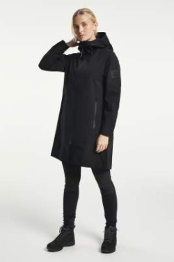 Misty Shell Parka Naiset, Musta – Tenson (2)