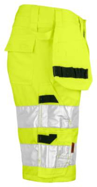 2205 Craftsman Hi-Vis – shortsit, keltainen – Jobman (4)