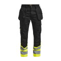 2277 Craftsman Hi-Vis – housut, musta/keltainen