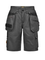 2337 Craftsman Semistretch Woman – shortsit, Harmaa / Musta