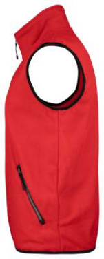 7501 Vest – fleece, punainen – Jobman (2)