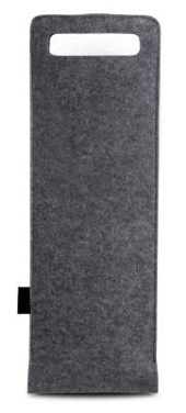 Felt Bag R-PET – juomapullo, Tummanharmaa – Lord Nelson (3)