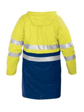 1565 Sadesuoja Heijastin, keltainen/tummansininen – Jobman (2)