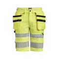 2296 Craftsman Stretch Hi-Vis – shortsit, keltainen