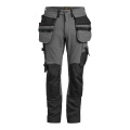 2391 Craftsman Stretch – housut, tummanharmaa/musta