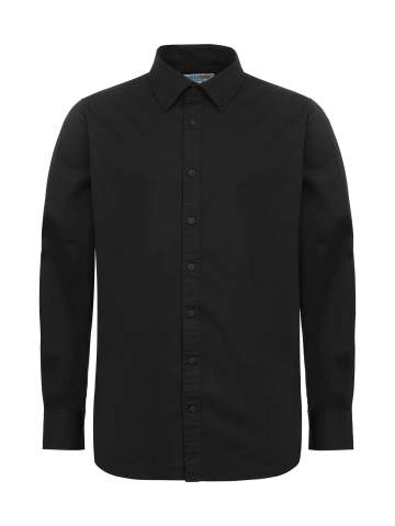 Poplin Comfort Man – paita, Musta – Cottover (1)