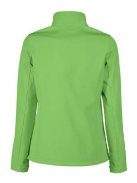 Vert – softshell-takki (naisille), Limenvihreä - Printer RED (2)