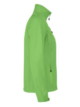 Vert – softshell-takki (naisille), Limenvihreä - Printer RED (3)