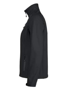 Vert – softshell-takki (naisille), Musta – Printer RED (4)