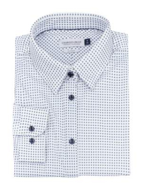 IB131 Knit Shirt – pikeepaita (naisille), Taivaansininen painatus – J.Harvest & Frost (3)