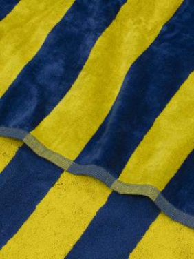 Beach Cabana – pyyhe, Tummansininen/keltainen - Lord Nelson Victory (3)