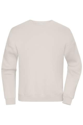 Ylisuuri collegepaita UNISEX OCS Blended & RCS, hiekkakivi - James & Nicholson (1)