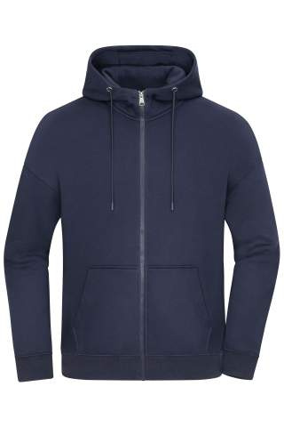 Ylisuuri hupullinen takki UNISEX OCS Blended & RCS, laivasto – James & Nicholson (1)