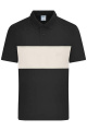 Unisex-pikeepaita väripaneeleilla OCS Standard, musta/hiekkakivi