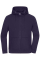 Ylisuuri hupullinen takki UNISEX OCS Blended & RCS, syvän violetti