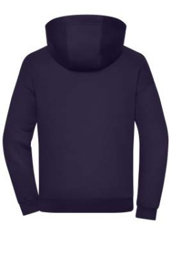 Ylisuuri collegehuppari unisex OCS Blended & RCS, syvän violetti - James & Nicholson (4)